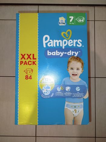 Pampers Baby Dry T7 x84 15kgs+