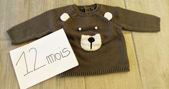 Lot n° 231 Pull Nounours Kiabi 12 mois