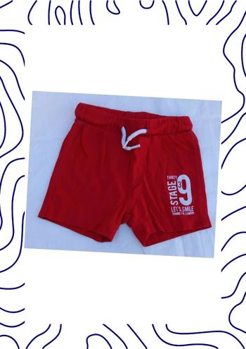 Short 6 mois Grain de blé