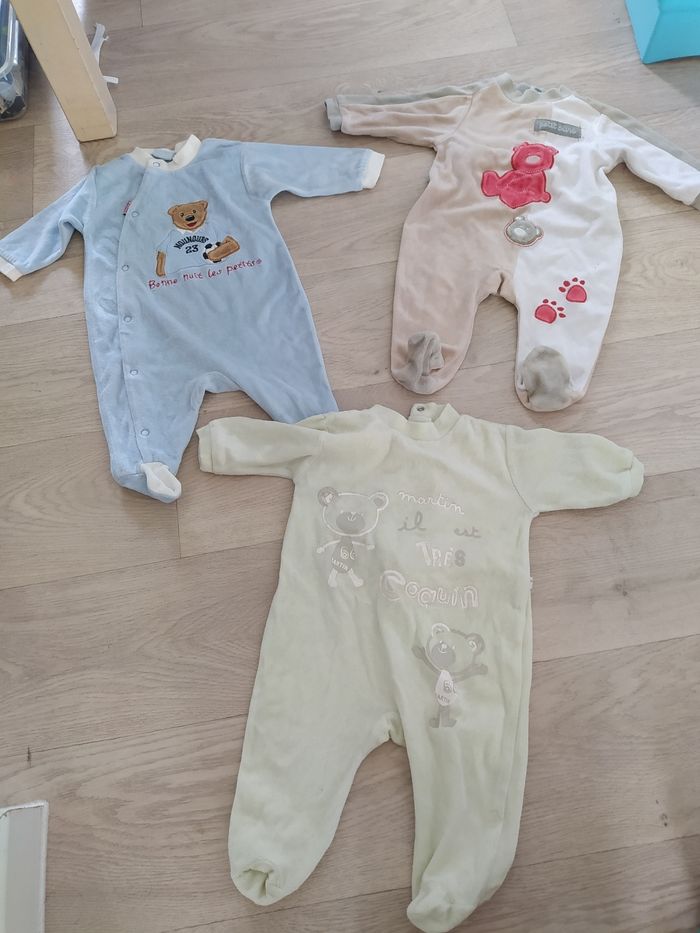 Lot vêtements bébé garçon 3 mois - photo numéro 2