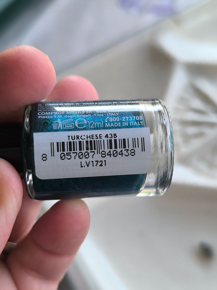 Vernis à ongles nail lacquer nacré 438 JVone Milano - photo numéro 2