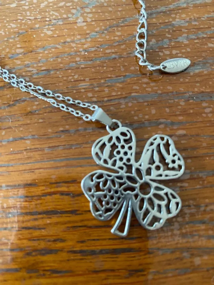 Collier trèfle - photo numéro 5
