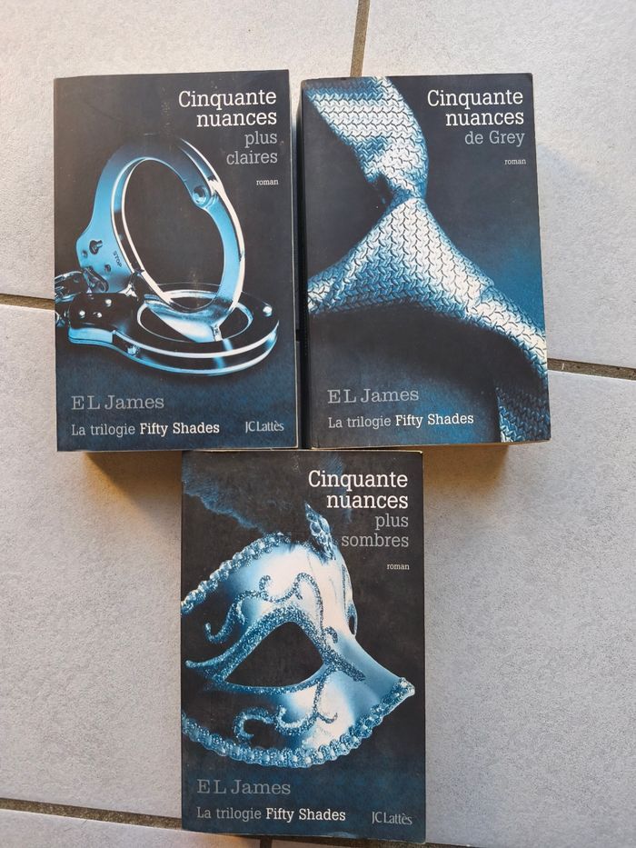 Livres 50 nuances de Grey