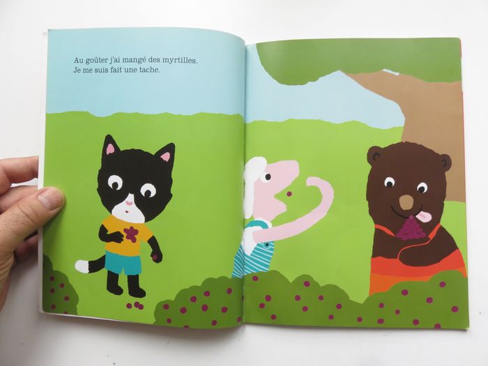 Album 2 à 4 ans : La tache du chat. (Cédric Ramadier & Vincent Bourgeau - L'école des loisirs) - photo numéro 2