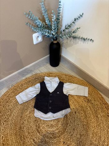 Chemise + boléro bébé garçon taille 3 mois