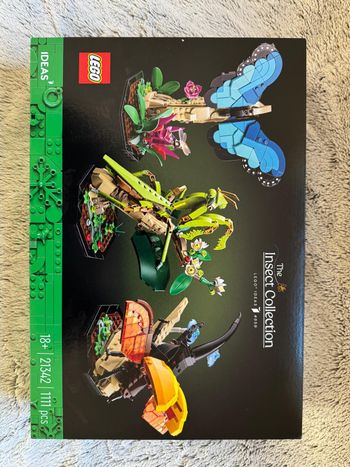 LEGO Ideas 21342 – The Insect Collection – 1 111 pièces – Neuf scellé