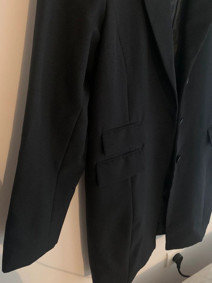 Blazer long noir - photo numéro 2