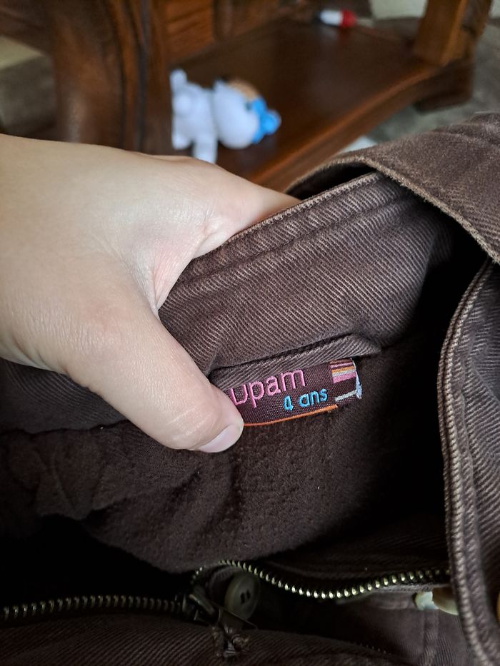 Manteau marron DPAM 4 ans - photo numéro 7
