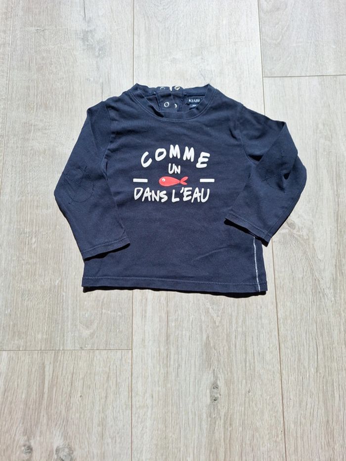 Lot de 4 t-shirt manche longues 18mois - photo numéro 3
