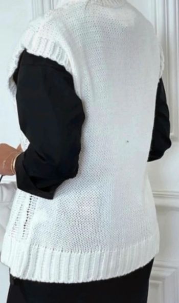 pull fantaisie sans manche