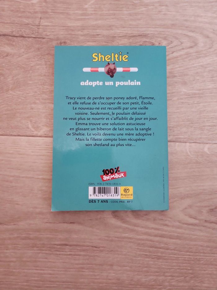 Livre "Sheltie adopte un poulain" édition Bayard poche - photo numéro 2