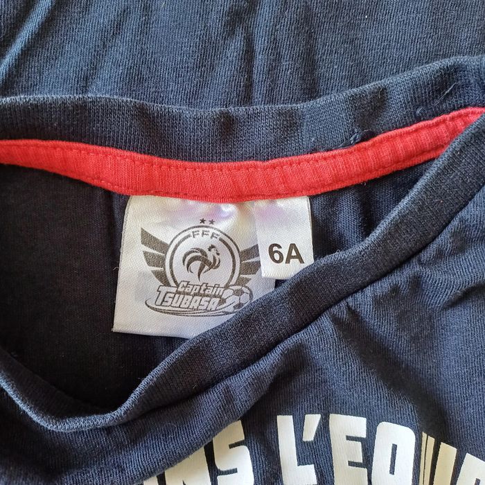 T-shirt 6 ans FFF Captain Tsubasa - photo numéro 5