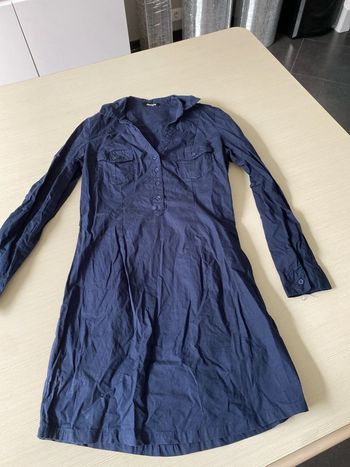 Robe tunique bleu