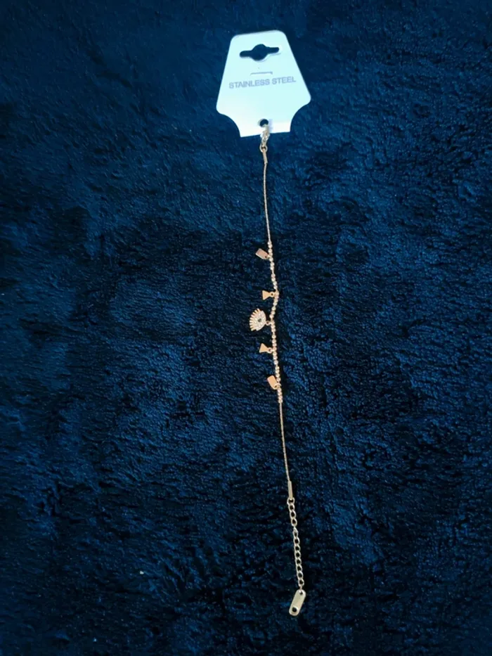 Bracelet breloque acier inoxydable - photo numéro 2