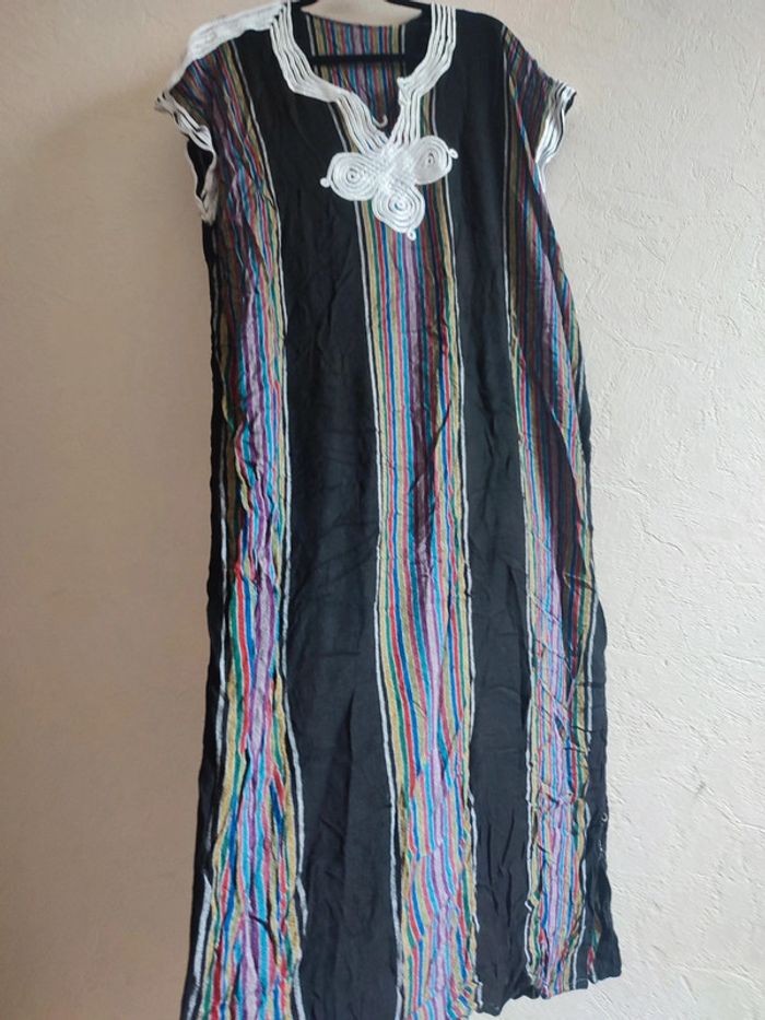 Robe d’intérieur taille unique – style ethnique - photo numéro 2