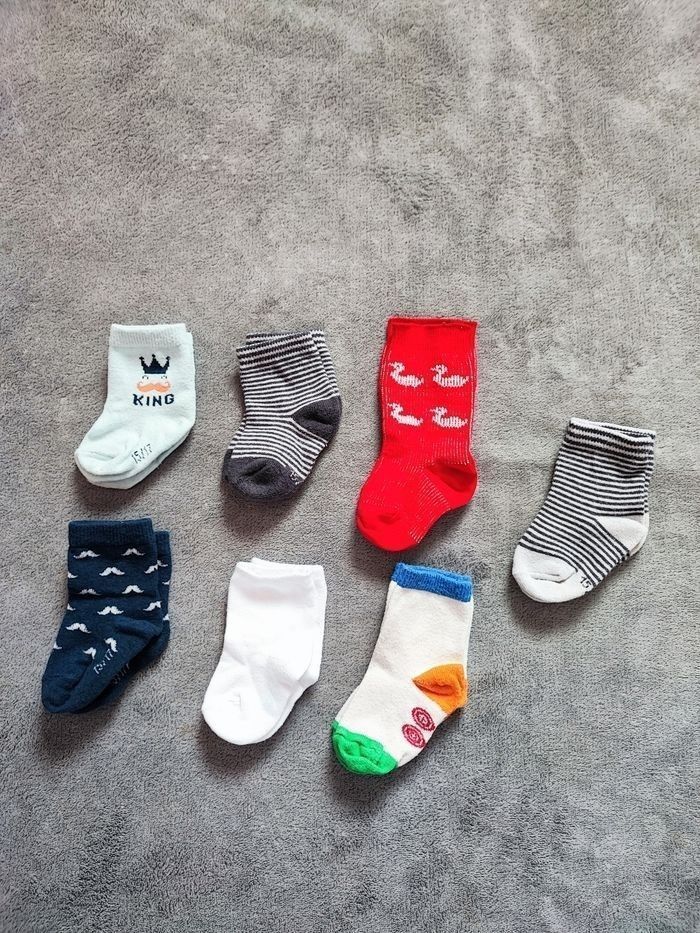 Lot de 7 paires de chaussettes 15/17