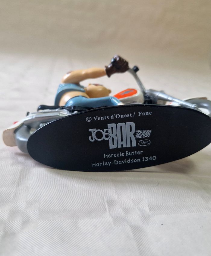 Figurine Joe bar team , Hercule Butter , Harley Davidson 1340 - photo numéro 4