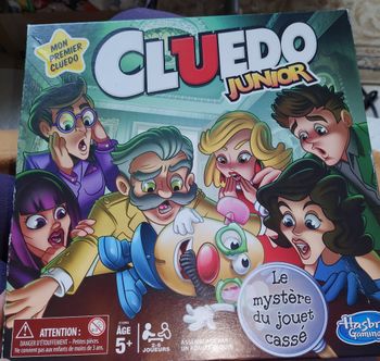 CLUEDO Junior "Le mystere du jouet cassé"