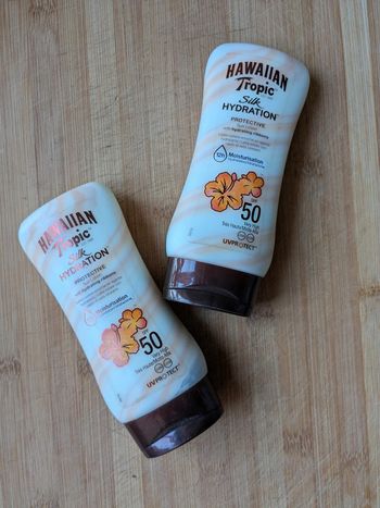 Crèmes solaire x 2 Hawaiian Tropic Hydratation 50