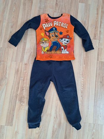 Pyjama polaire pat patrouille 4 ans - 104 cm