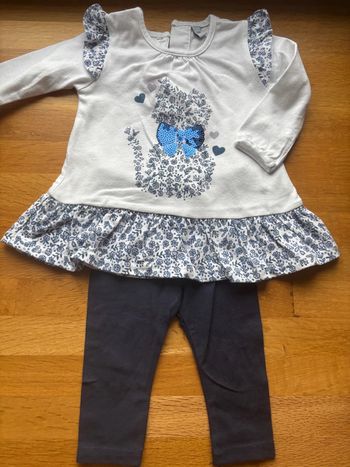 Ensemble fille 6 mois