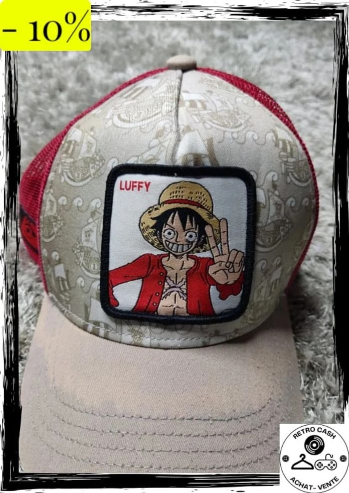Casquette Luffy capslab one piece fermoir cassé - photo numéro 2