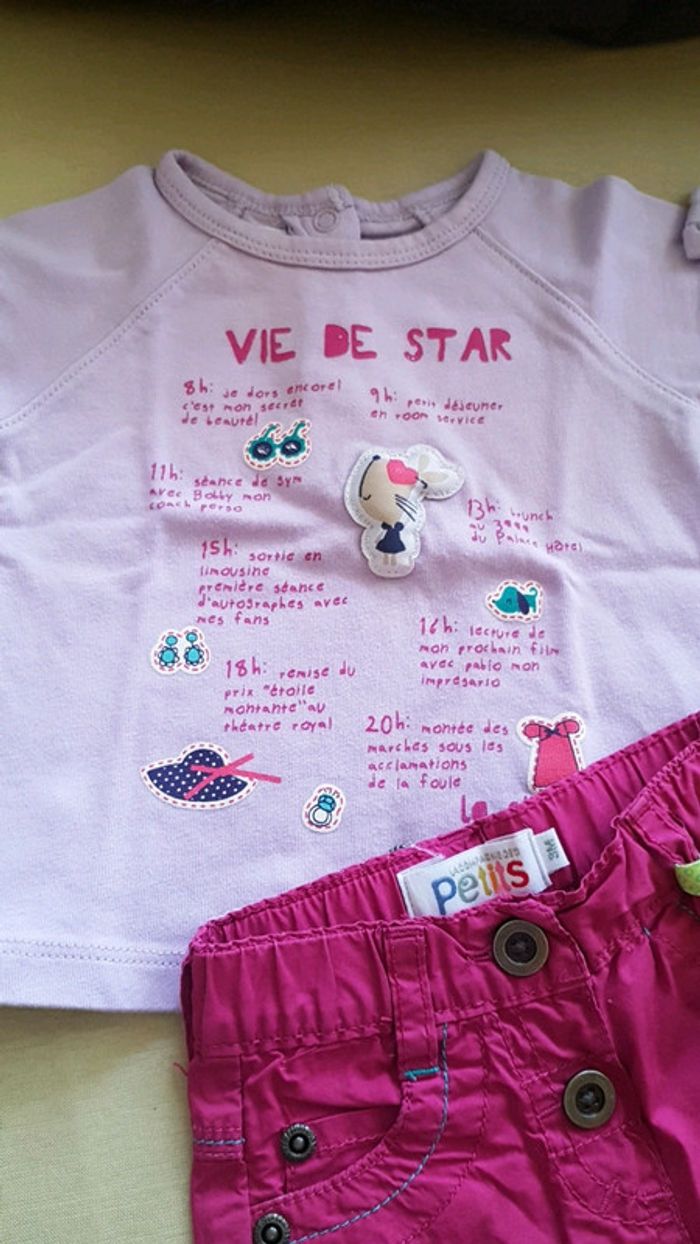 Ensemble bermuda tshirt - photo numéro 3