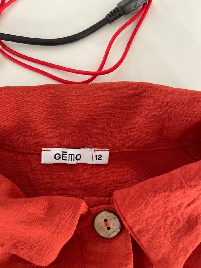 Blouse/chemise sans manche taille 12 ans marque gemo - photo numéro 4