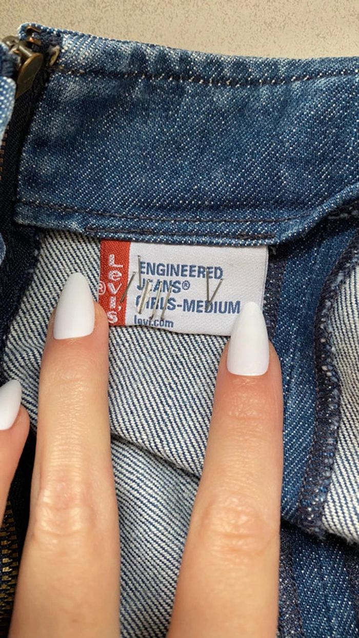 Robe en jean Levi's à bretelles taille M - photo numéro 6