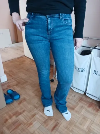 Jeans évasé femme