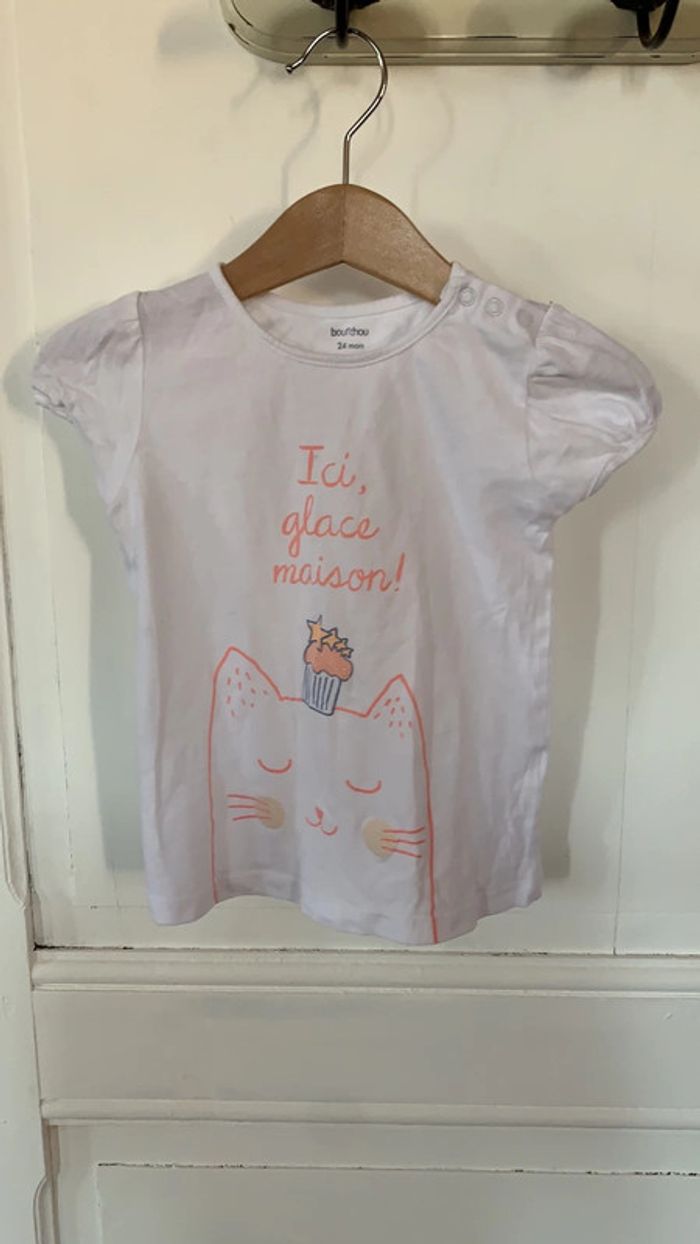 t-shirt manches courtes bout ´chou