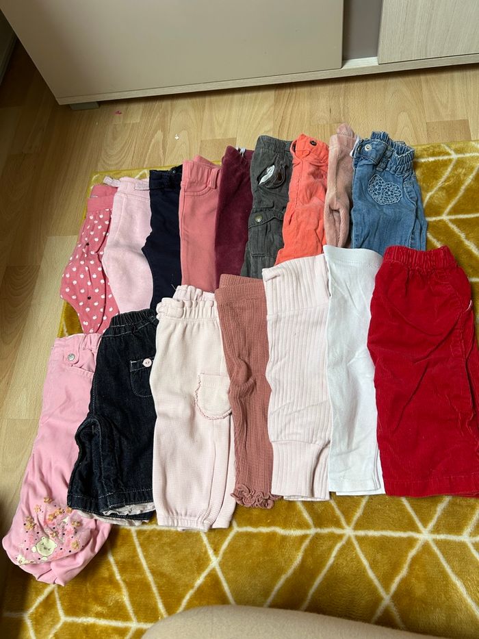 Lot de pantalons bébé 3 mois