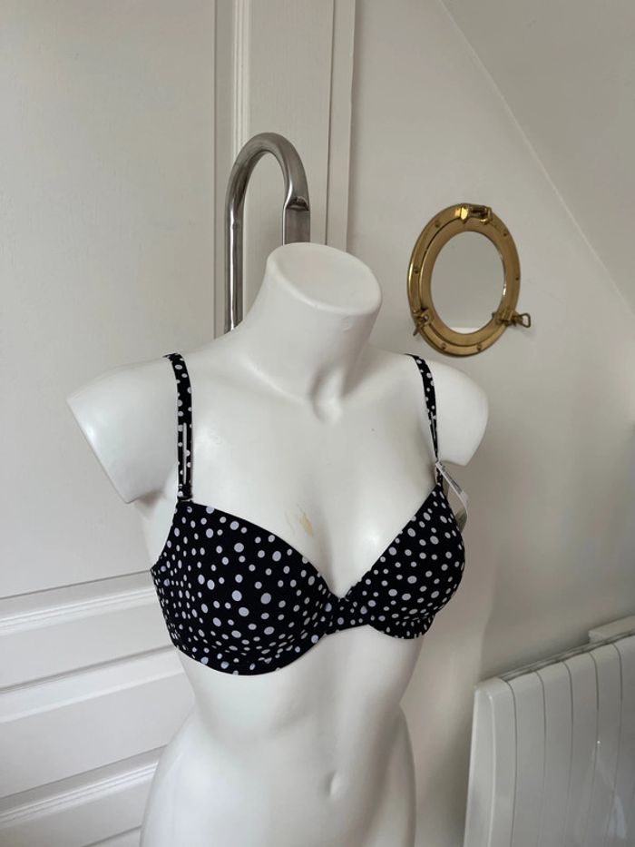 Soutien-gorge à pois