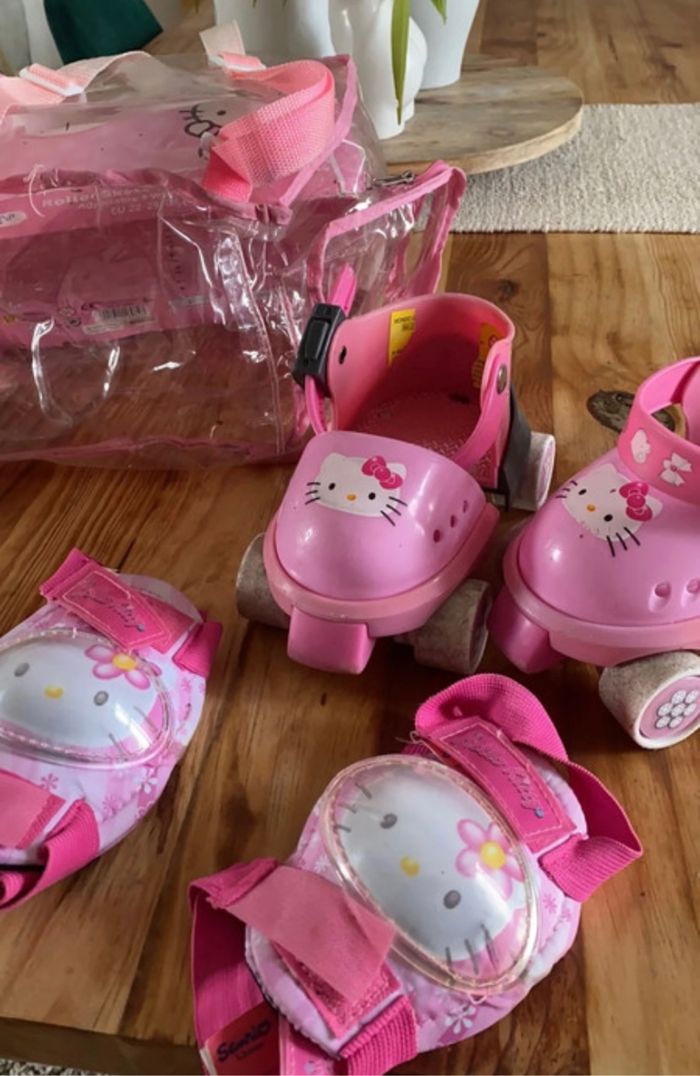 Patins à roulette Hello Kitty