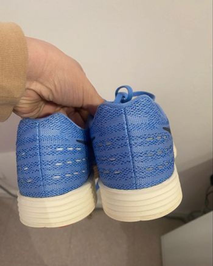 Basket Nike Lunar Tempo bleu - photo numéro 4