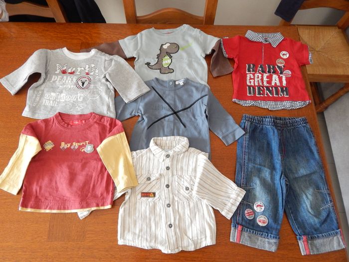 Lot vêtements garçon 12 mois 18 articles - photo numéro 2