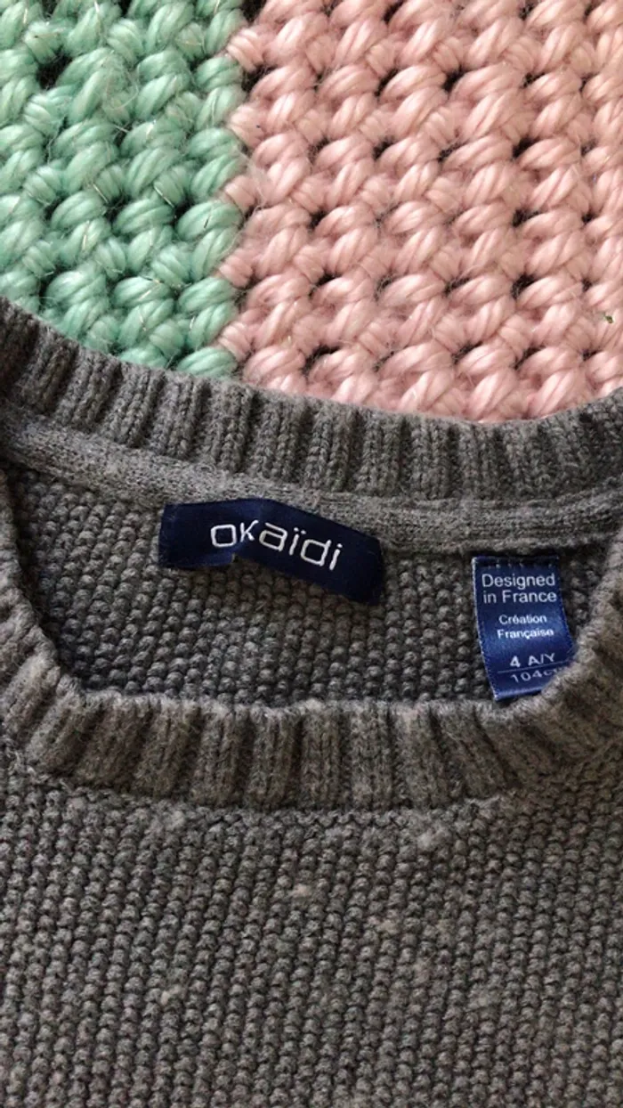 Pull okaidi 4 ans - photo numéro 2