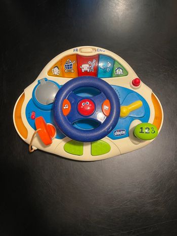 Volant français anglais sons et lumières éducatif