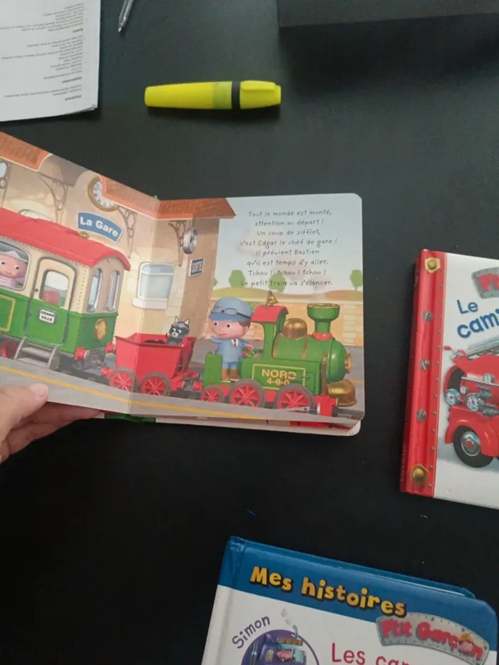 Lot de 3 livre petit garcon - photo numéro 4