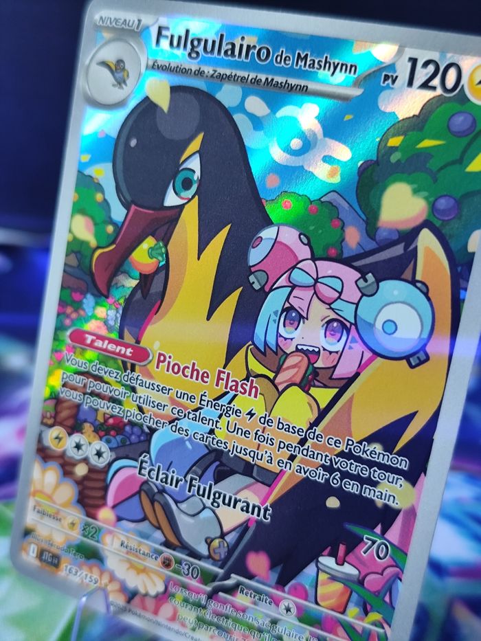 Carte pokémon neuve 🇨🇵 Fulgulairo 163/159 aventures ensembles - photo numéro 3