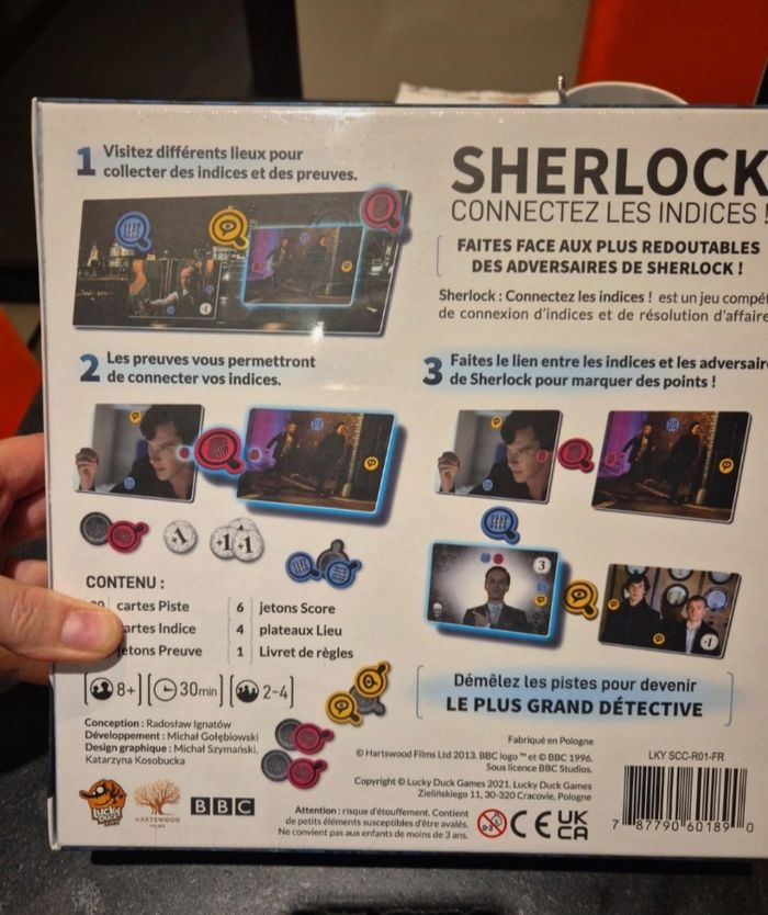 Jeu énigmes Sherlock - photo numéro 2
