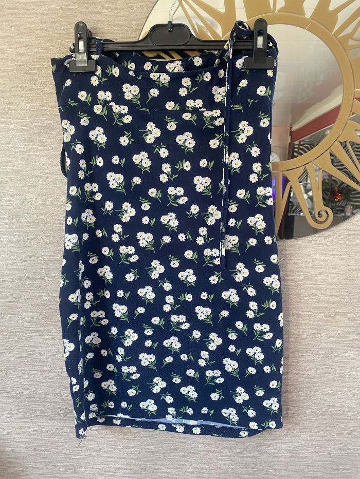 Robe à bretelle à fleur - photo numéro 3