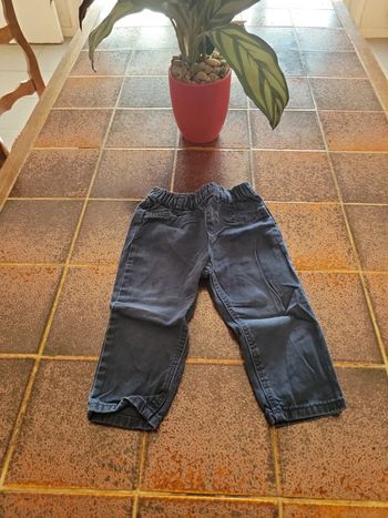 Jean taille élastique