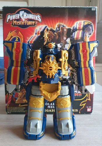 Power Rangers Mystic Force DX Megazord Solar Streak Solaris Bandai 2006