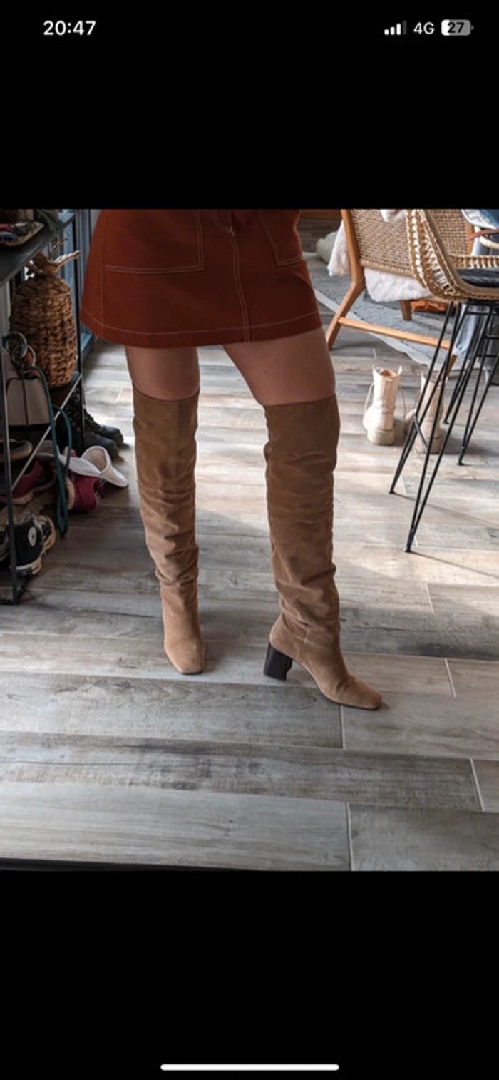 Cuissardes beiges - photo numéro 4