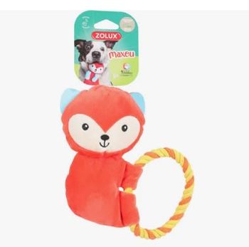 Peluche Maxou Corde 18 Cm Jouet Pour Chiens Zolux