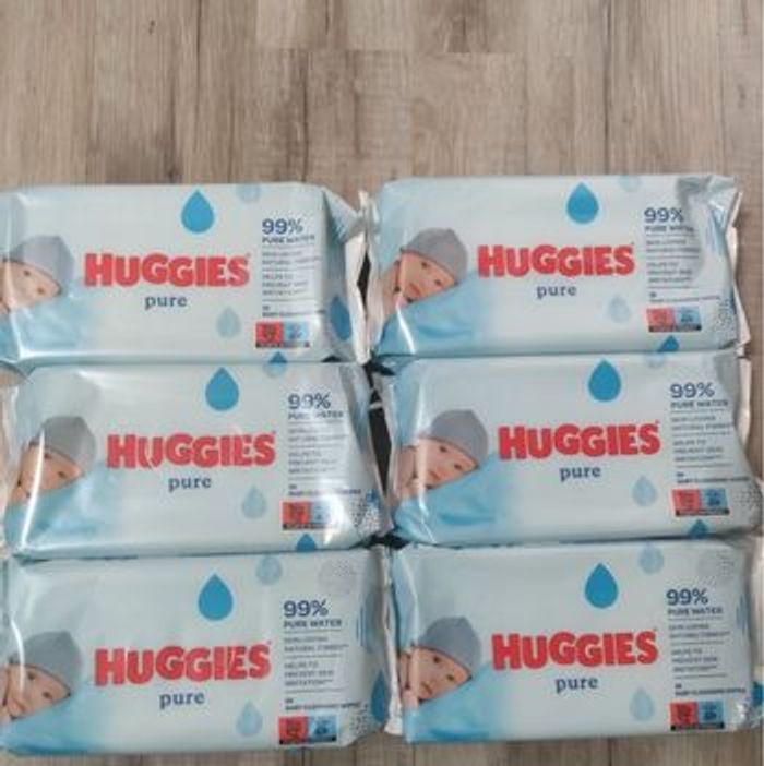 Lot de 30 Lingettes huggies 30x56