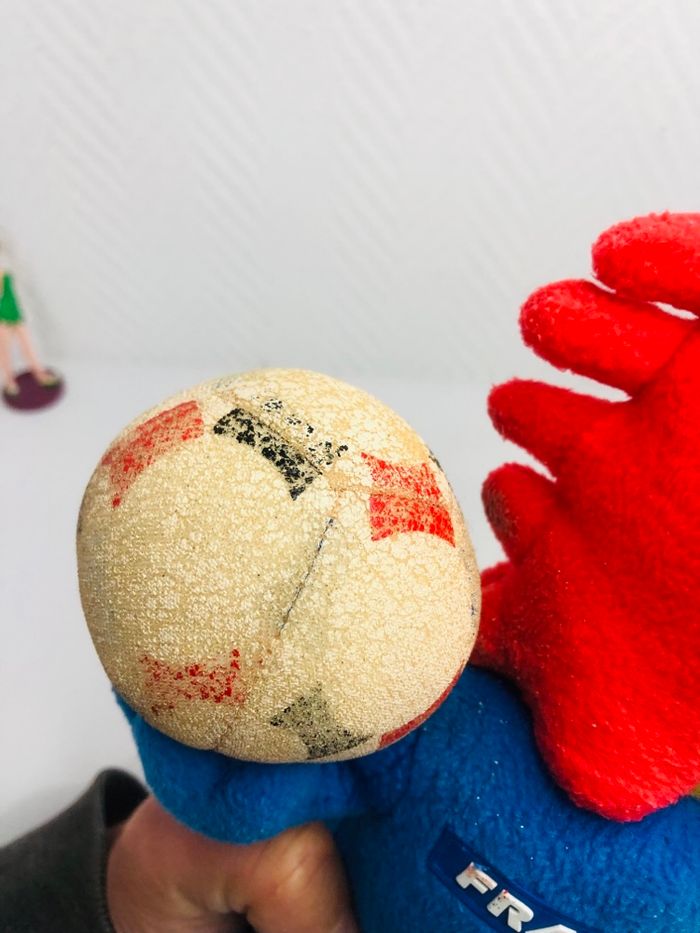 Peluche mascotte Footix France 98 - photo numéro 5