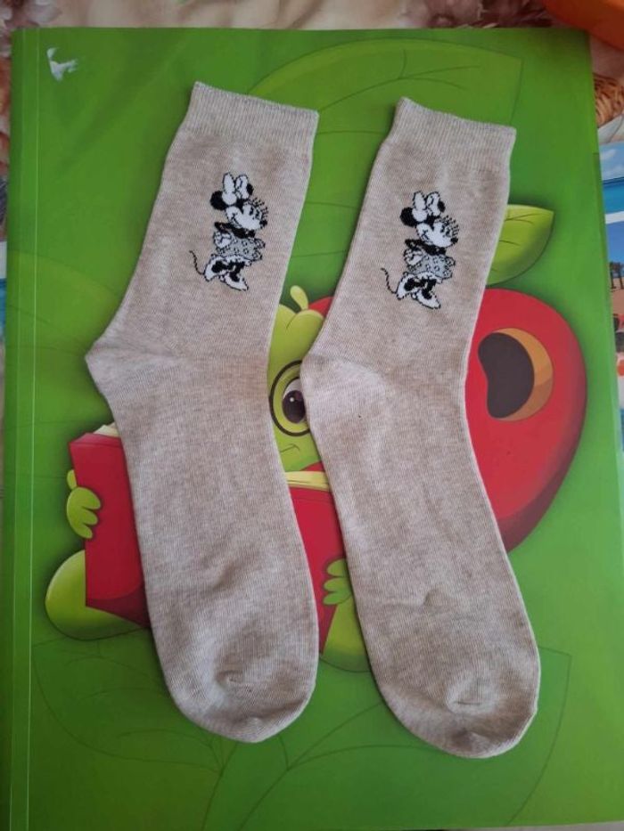 chaussette minnie