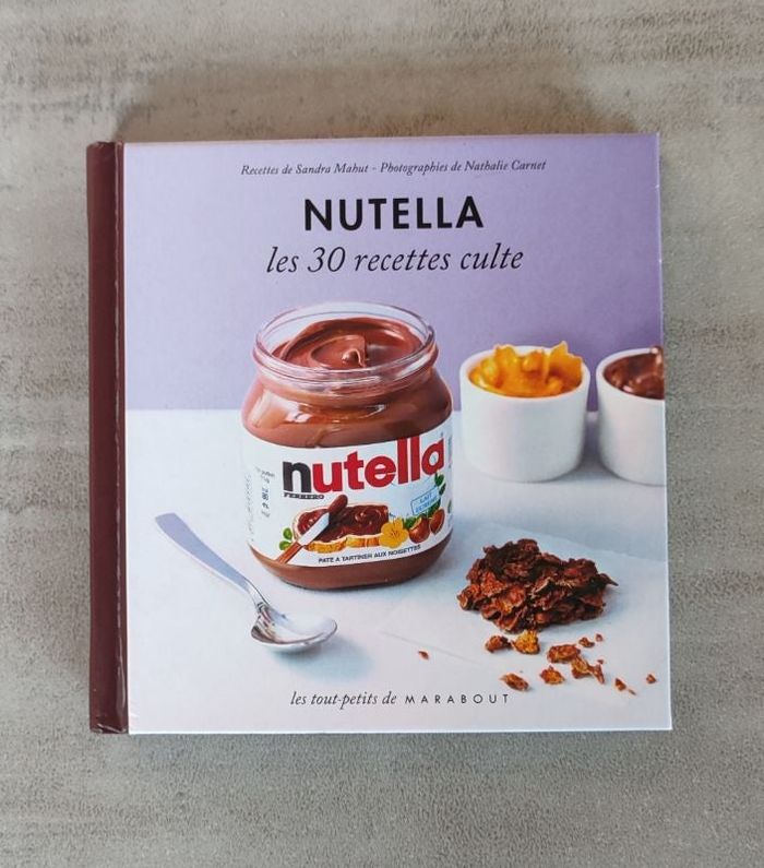 Livre de recettes Nutella
